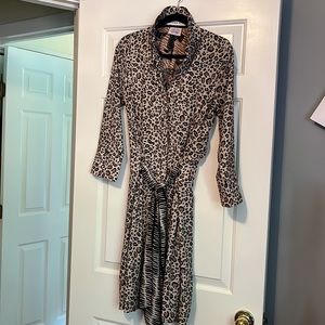 Gretchen Scott leopard dress